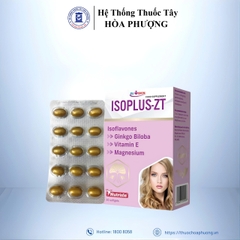 ISOPLUS - ZT (Hộp 30 viên) - Bổ Sung Nội Tiết Tố, Tăng Cường Sinh Lý Nữ