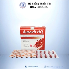 Aurovit HQ Hộp 3 vỉ* 10 viên