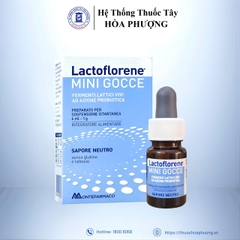 Men vi sinh Lactoflorene mini gocce - cải thiện bất dung nạp lactose, khóc dạ đề và tiêu chảy ở trẻ sơ sinh