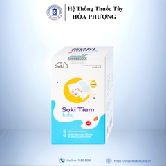 Soki Tium 12 gói x 3g – Hỗ trợ giúp ngủ ngon cho trẻ