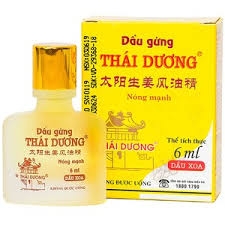 Dầu gừng Thái Dương 6ml