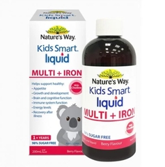 NW KIDS SMART LIQUID MULTI+IRON 200ML - ÚC