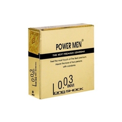 BCS POWER MEN vàng premium hộp 3 cái