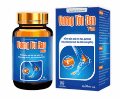 Vương tôn đan TW3 lọ 30 viên- gout