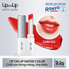 Son trong mỏng, nhẹ tênh LiponLip cam đỏ