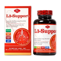 L3- Support- bổ phổi lọ 30 viên, OL, Mỹ