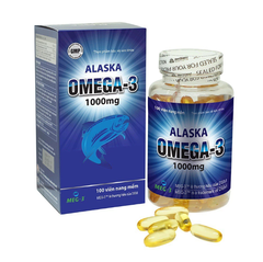 ALASKA Omega 3 1000mg DP Việt Đức lọ 100 viên