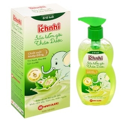 Sữa tắm gội thảo dược Ích nhi 200ml 0-12 tuổi