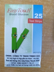 EASYTOUCH 25 QUE - THỬ TIỂU ĐƯỜNG
