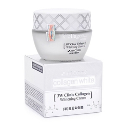 Kem dưỡng trắng da COLLAGEN 3W CLINIC COLLAGEN WHITENING CREAM -hũ 60ml
