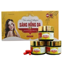 Viên uống Collagen Sáng hồng da Coco Hộp 3 lọ * 15 viên