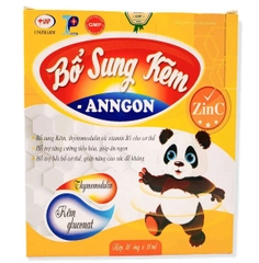 Kẽm Anngon hộp 20 ống