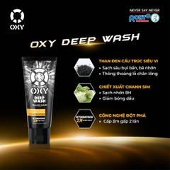 Sữa rửa mặt Oxy sạch sâu- bay nhờn- sáng da