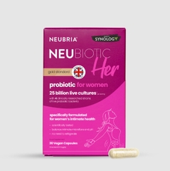 Men phụ khoa NEUBRIA NEUBIOTIC HER (hộp 2 vỉ*15 viên)