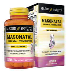 Viên Uống Mason Natural Prenatal Formulation Bổ Sung Vitamin Và Khoáng Chất Cho Phụ Nữ Mang Thai Và Cho Con Bú