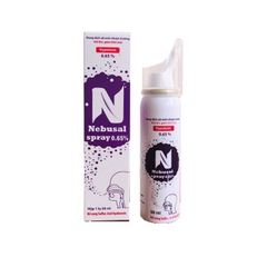 DUNG DỊCH XỊT MŨI NHƯỢC TRƯƠNG NEBUSAL HYPOTONIC 0.65%