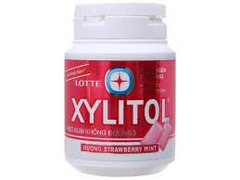 Xylitol Vị dâu tây lọ 58g