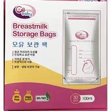 Túi trữ sữa GB- Baby 100ml (30 túi/ hộp)