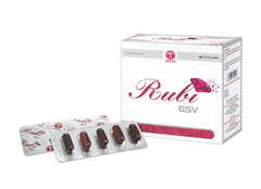 RUBI GSV hộp 12 vỉ* 5 viên