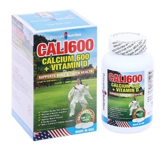CALI 600+VITAMIN D (Lọ 60 viên)