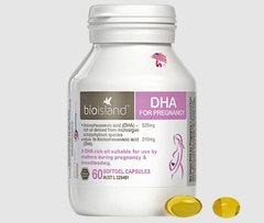DHA FOR PREGNANCY BIOISLAND 60 VIÊN - DHA BÀ BẦU