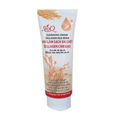 Tẩy da chết LeoQ collagen cám gạo tuýp 100ml