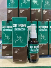 Xịt họng BETACOD