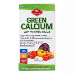 GREEN CALCIUM Bổ Sung Canxi Hằng Ngày Cho Cơ Thể
