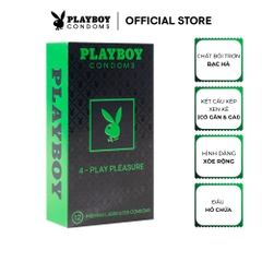 BAO CAO SU PLAYBOY 4 - PLAY PLEASURE ( HỘP 12 CHIẾC ) TĂNG KHOÁI CẢM