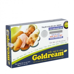 GOLDREAM - HỖ TRỢ ĐIỀU TRỊ CÁC TRIỆU CHỨNG MẤT NGỦ