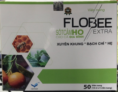 Viên nang  Flobee Extra trị sốt cảm ho cho cả gia đình