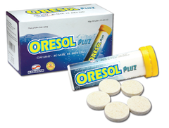 Viên sủi bù nước và điện giải Oresol Pluz