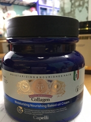Hấp dầu Capelli & collagen Ý 568g (hũ xanh)