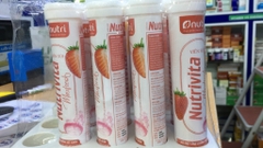 Viên Sủi Nutrivita 4g Vị Dâu