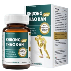 KHƯƠNG THẢO ĐAN GOLD LỌ 30 VIÊN