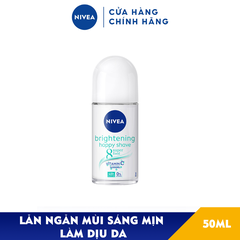 Lăn khử mùi Nivea Brightening Happy Shave sáng mịn làm dịu da 50ml