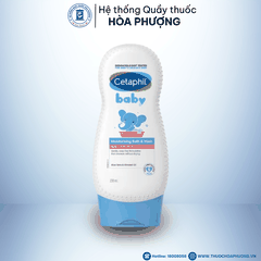 Sữa tắm Cetaphil baby Moisturising bath & wash 230ml