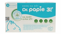 Khăn lau hạ sốt Dr.Papie 3mo+