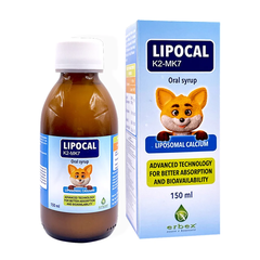 Lipocal K2-MK7 - Hỗ trợ phát triển xương và răng cho bé