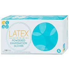 Gang tay y tế LATEX Powdered examination