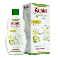 Nước tắm gội thảo dược Ích Nhi 0-3 tuổi 230ml