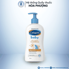 Sữa dưỡng da trẻ em Cetaphil baby daily lotion with organic 400ml
