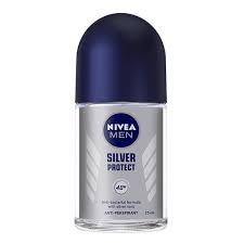Lăn Khử Mùi Cho Nam Men Phân Tử Bạc Kháng Khuẩn Nivea Men Silver Protect Anti-Perspirant Roll On
