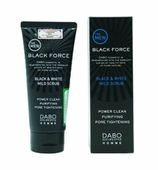 Sữa rửa mặt dành cho nam ngăn ngừa mụn Dabo Black Force 120ml