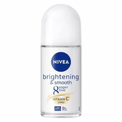 Lăn Ngăn Mùi Nivea Sáng Mịn Se Khít Lỗ Chân Lông 50ml Brightening & Smooth