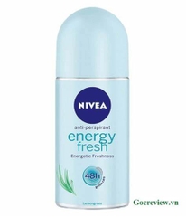 Lăn Ngăn Mùi NIVEA Fresh Energy Tươi Mát Sức Sống (50ml)