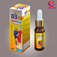 Thực phẩm bảo vệ sức khỏe D3 NHỎ GIỌT NUTRIBABY