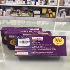 Que thử thai Calitest HCG STRIP