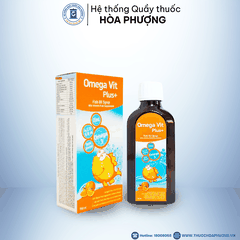 Omega Vit Plus+ 100ml hương cam