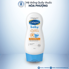 Sữa tắm gội Cetaphil baby wash & shampoo with organic calendula 230ml